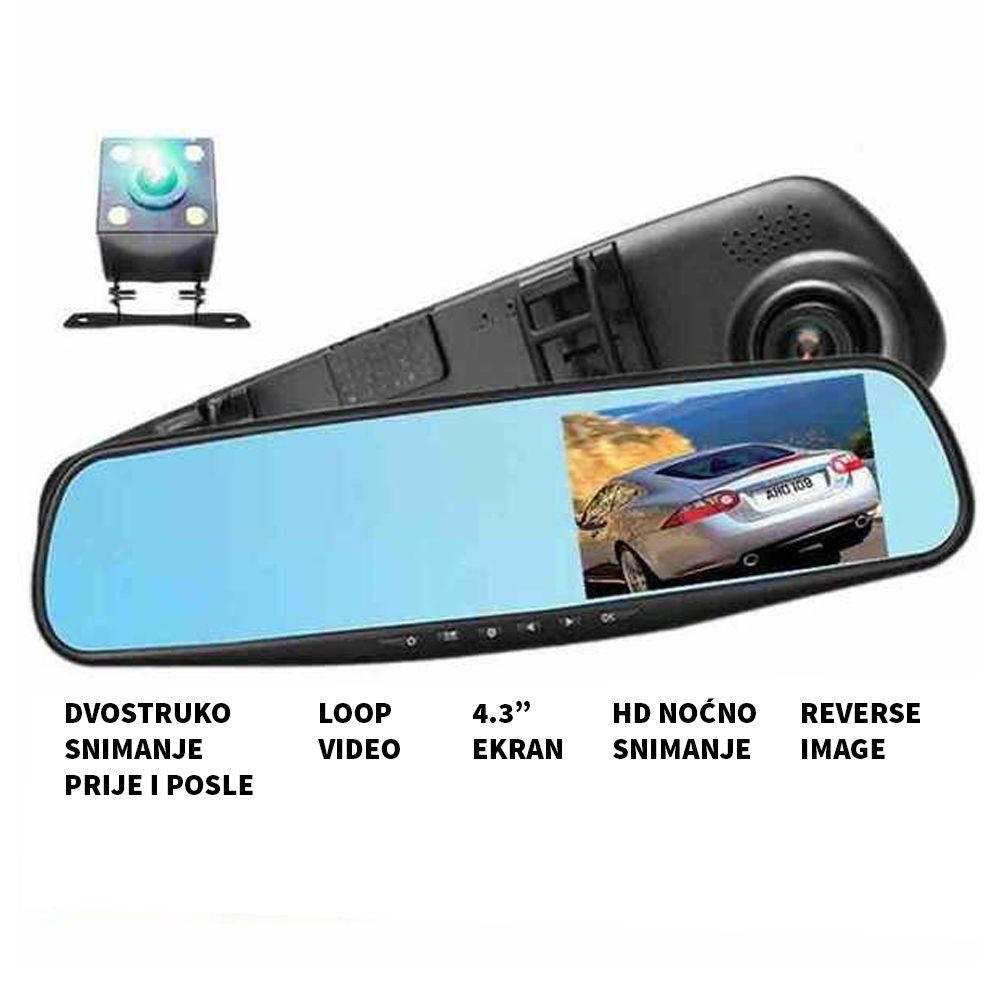 Prednja i zadnja retrovizor kamera