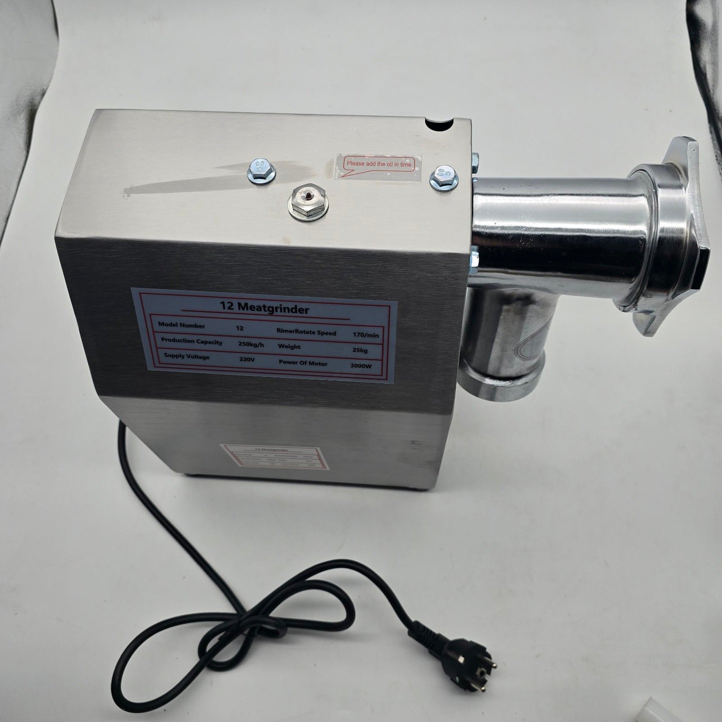 Profesionalna El. Mašina za Mljevenje Mesa