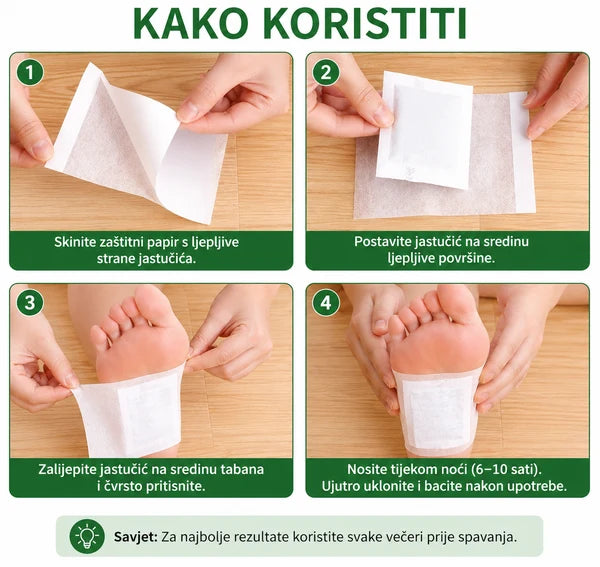 Kinoki flasteri za detoksikaciju