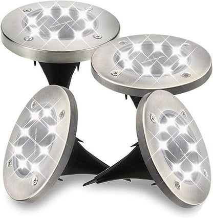 Solarne LED podne lampe za dvorište – set 4 komada