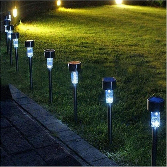 LED solarne lampe za vrt – set od 10 komada