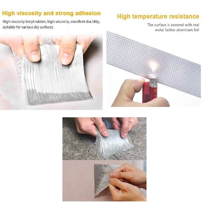 Aluminijumska butilna traka širine 10 cm