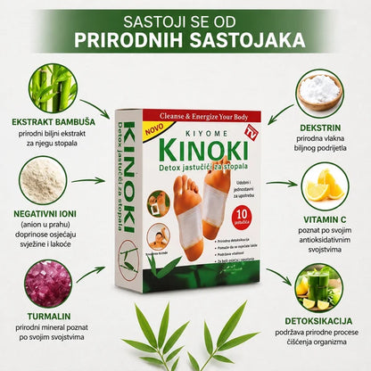Kinoki flasteri za detoksikaciju