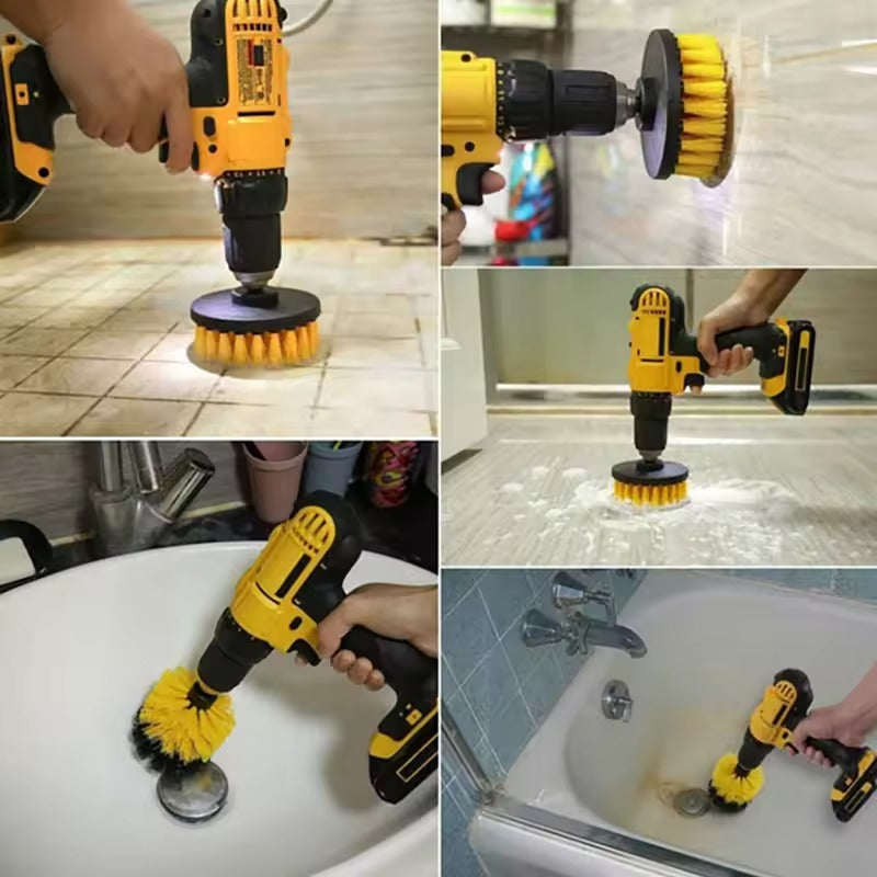 🔧 3-dijelni Set Četki za Bušilicu – Profesionalno Čišćenje Bez Napora!