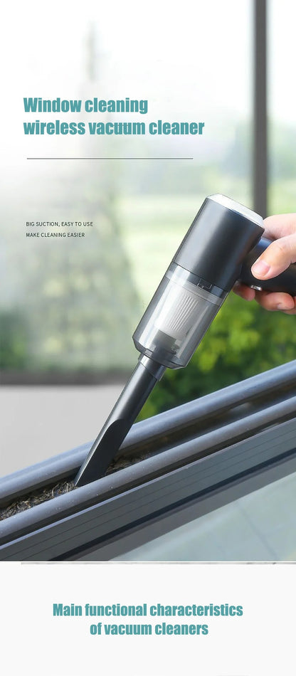 🔋 Bežični Auto Usisivač – Mini snaga za maxi čistoću!