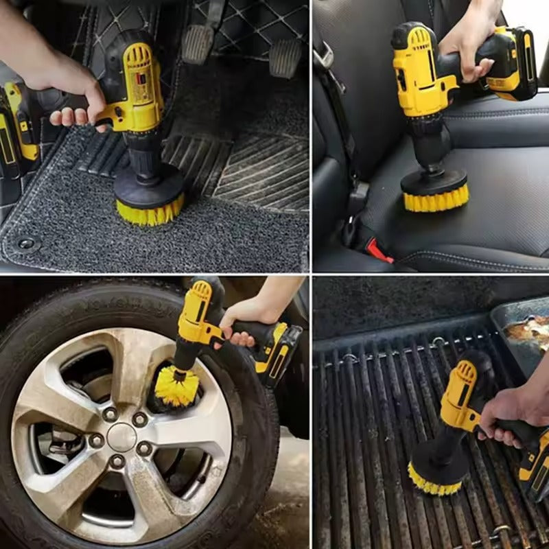 🔧 3-dijelni Set Četki za Bušilicu – Profesionalno Čišćenje Bez Napora!