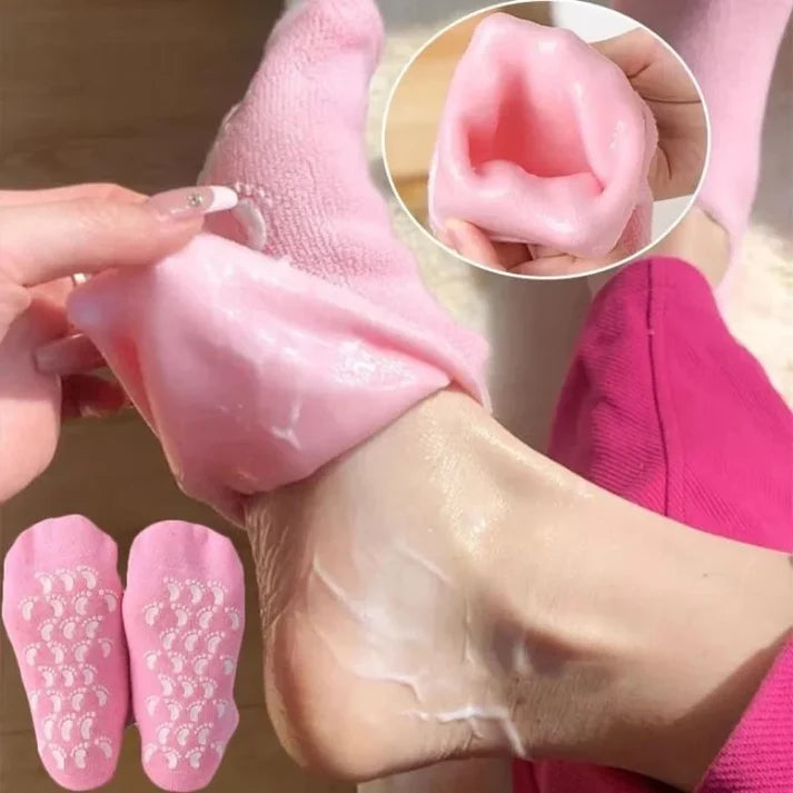 Hidratantne spa gel čarape za njegu stopala