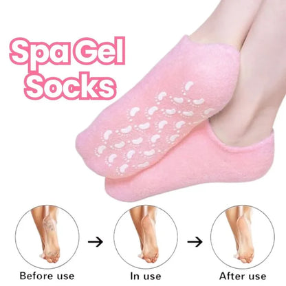 Hidratantne spa gel čarape za njegu stopala
