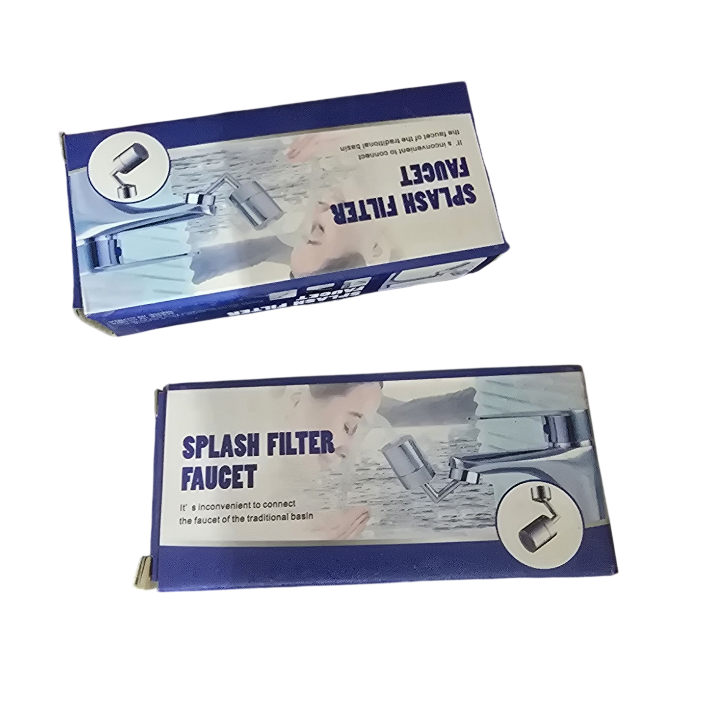 Rotirajući filter nastavak za slavinu protiv prskanja
