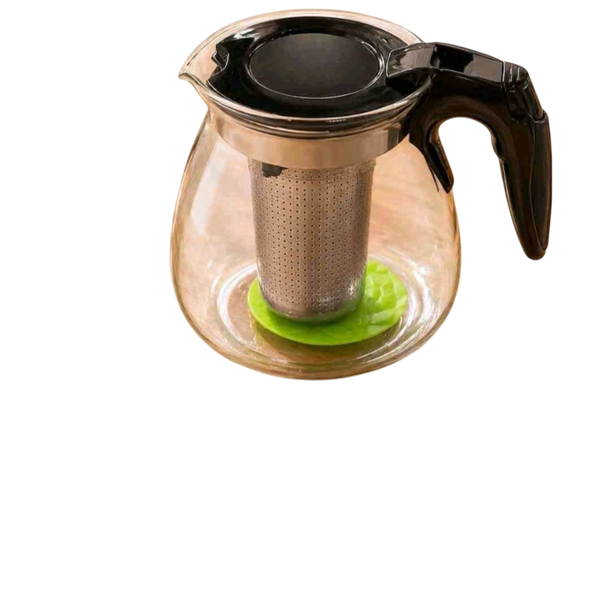 🍵 Stakleni Čajnik 1100 ml sa Metalnim Cjedilom
