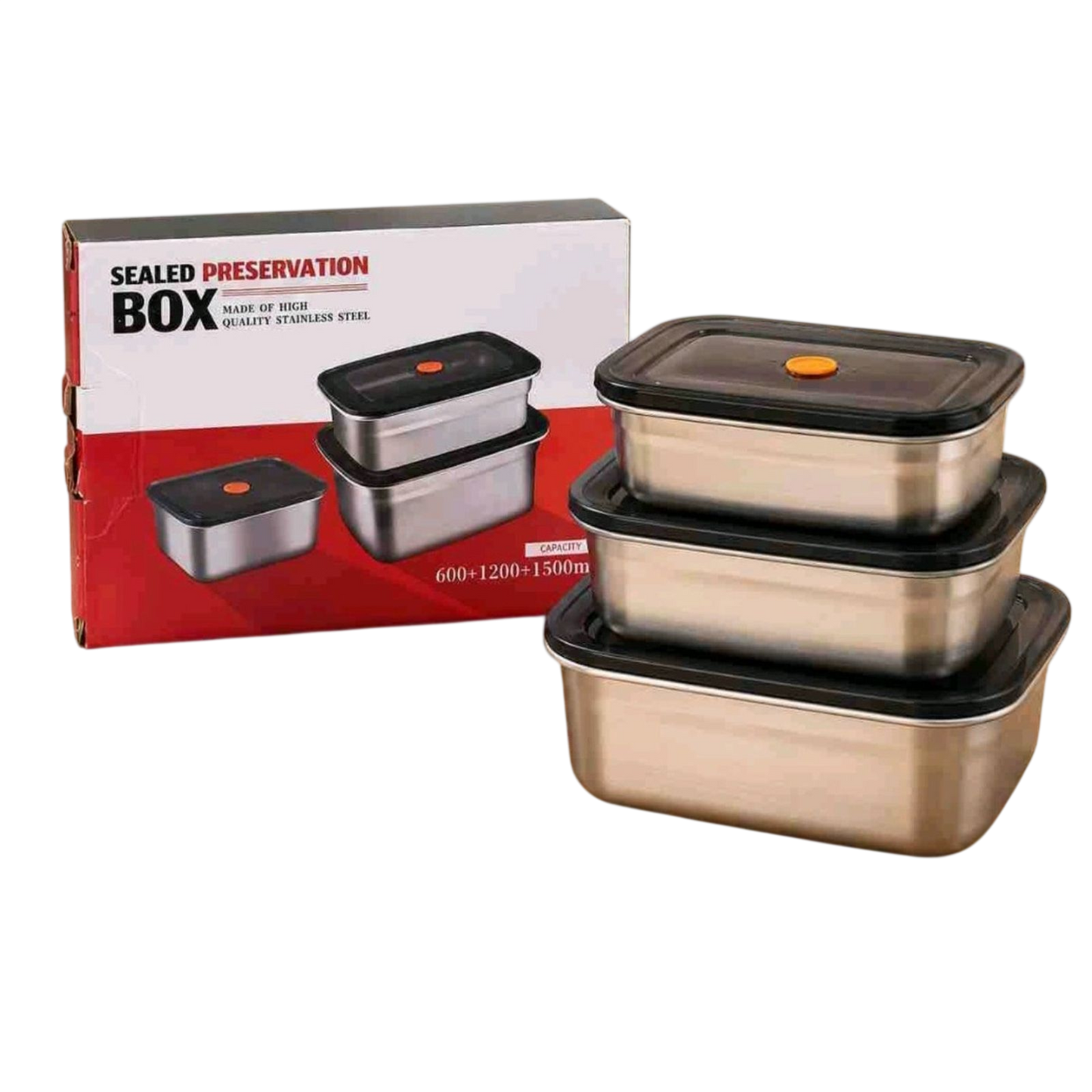 🥡 Set Hermetičkih INOX Posuda – Svježina Zagarantovana!