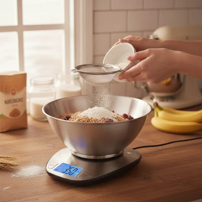 Digitalna kuhinjska vaga do 5 kg sa INOX posudom 1,8 L