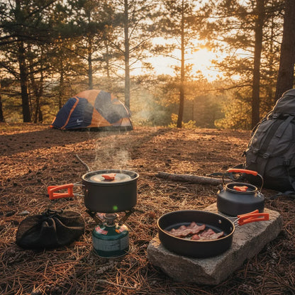 Aluminijumski Camp Set od 3 Posude