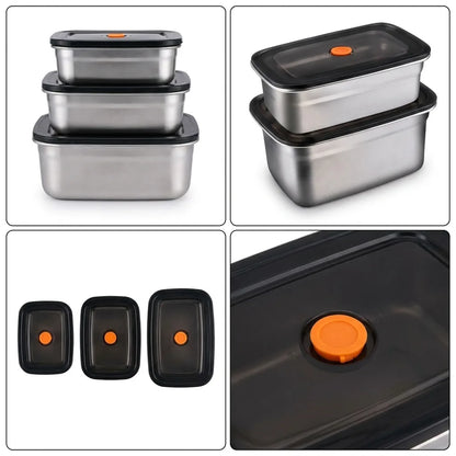 🥡 Set Hermetičkih INOX Posuda – Svježina Zagarantovana!