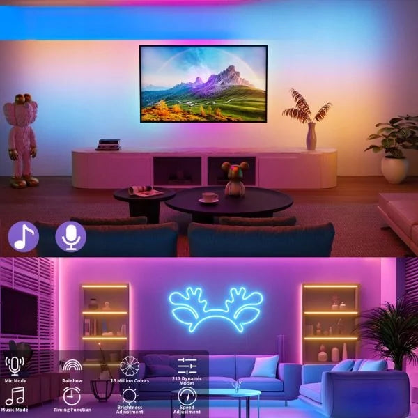 RGB neon LED traka 5 m