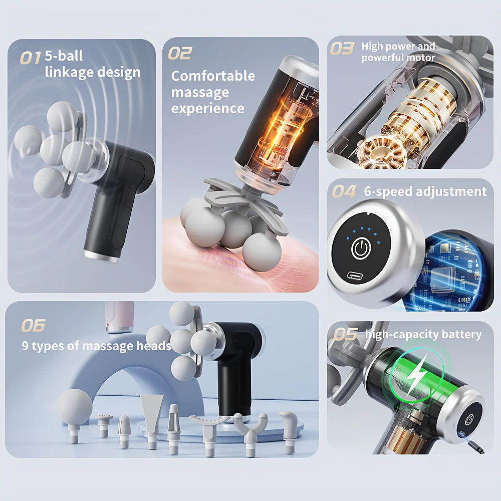 Masažni pištolj – dubinska relaksacija mišića gdje god da si