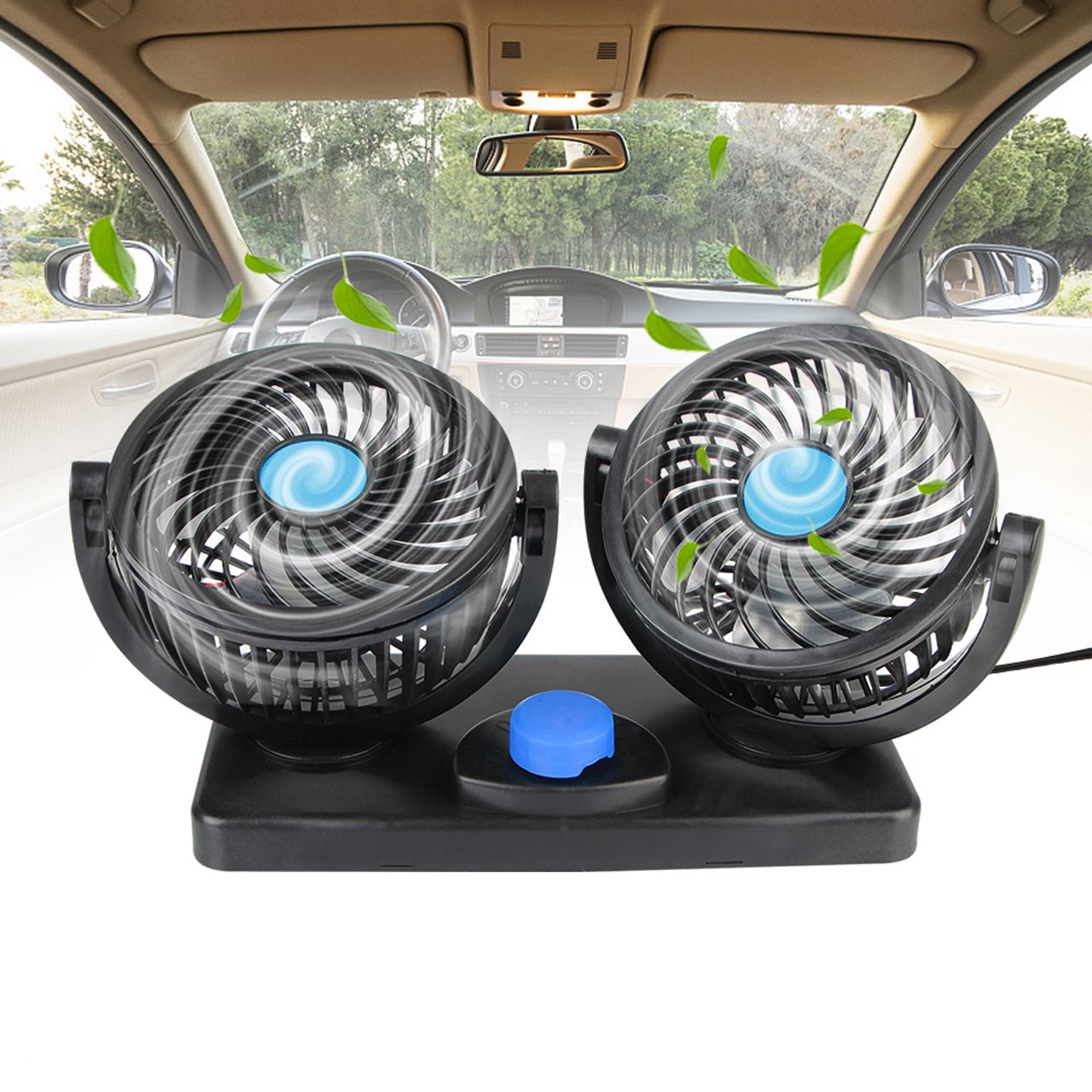 Ventilator na upaljač za automobil 12V
