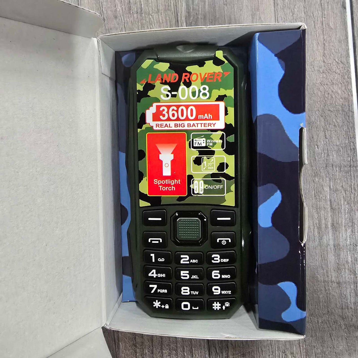 Neuništivi Telefon LAND ROVER